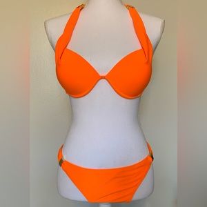 Orange bikini
